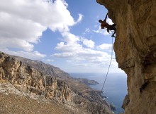 La sécurité en escalade de falaise